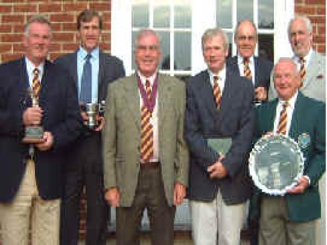 Photo left to right:- Mike Warnes, Charles Slaughter, Tony Worthy, Gerry Lynch, Lionel Squire, Mel Dawkins, Neil Smith.